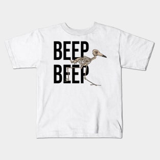 Beep Beep Roadrunner Skeleton Kids T-Shirt